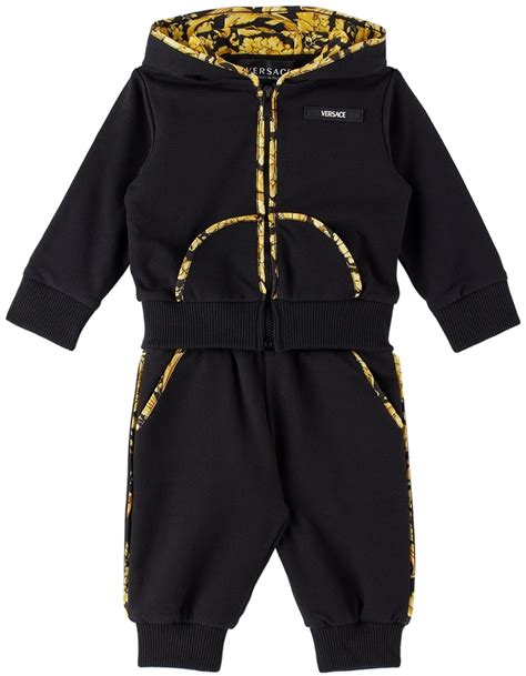 baby versace tracksuit|versace pantsuit.